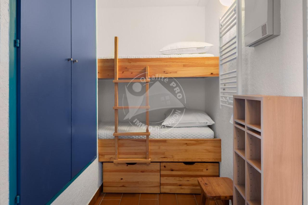 As22777- Studio Cabine Dans Une Residence De Standing Direct Sur Plage Sud Ле-Гро-дю-Руа Экстерьер фото