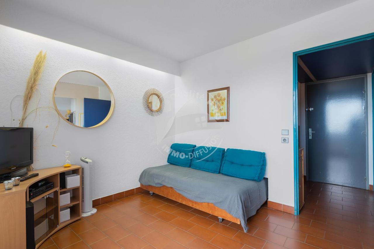 As22777- Studio Cabine Dans Une Residence De Standing Direct Sur Plage Sud Ле-Гро-дю-Руа Экстерьер фото
